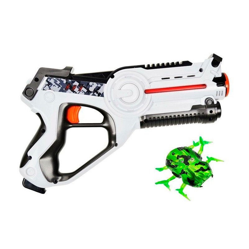 Лазерный бой белый с жуком Call of Life - W7001-WHITE