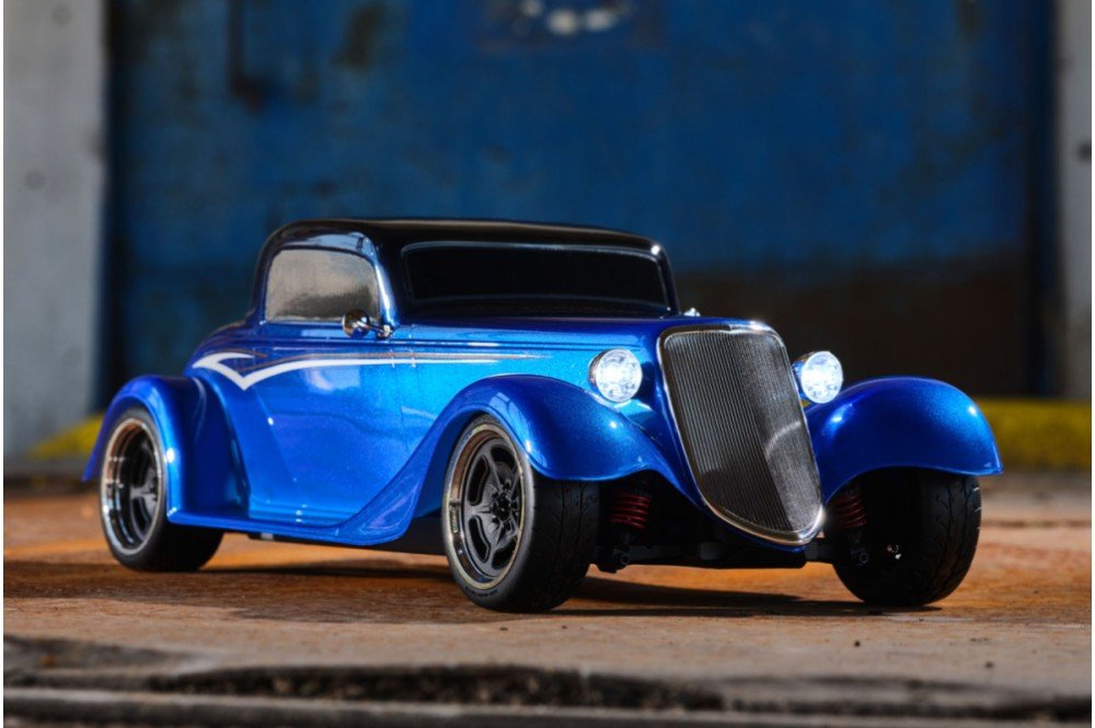 Радиоуправляемая машина TRAXXAS 4-TEC 3.0 HOT ROD 4WD RTR масштаб 1:10 2.4G - TRA93044-4-BL