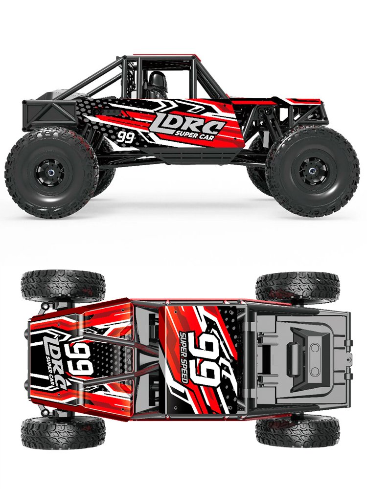 Радиоуправляемая машина багги LDRC 18499 RTR 1/18 2.4G 4WD Rock Crawler - LD18499R