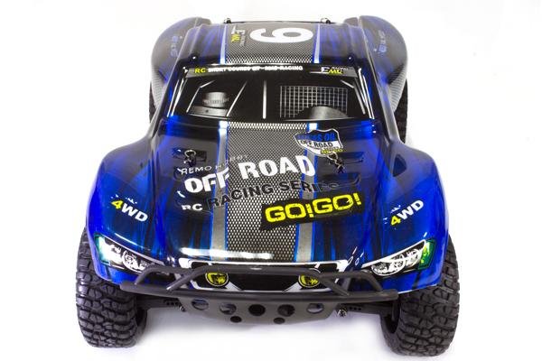 Радиоуправляемый шорт-корс Remo Hobby 9EMU Racing 4WD RTR масштаб 1:10 2.4G - RH1022-BLUE