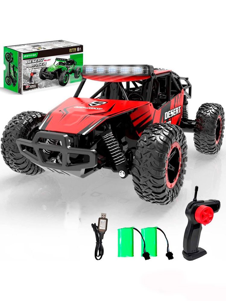 Радиоуправляемый внедорожник Volantex RC Desert King красный 2WD 2.4G 1/16 RTR - EXAC7850101RB2