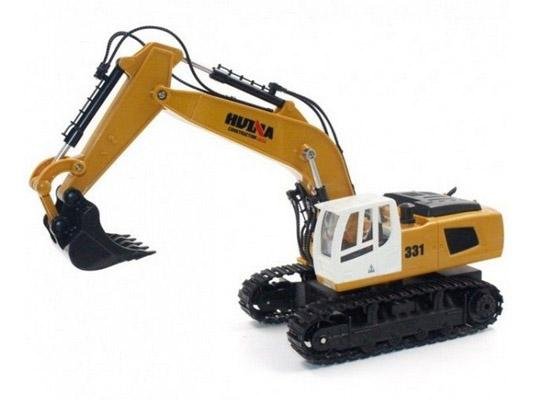 Радиоуправляемый экскаватор HUI NA TOYS 2.4G 9CH 1/18 RTR. HN1331