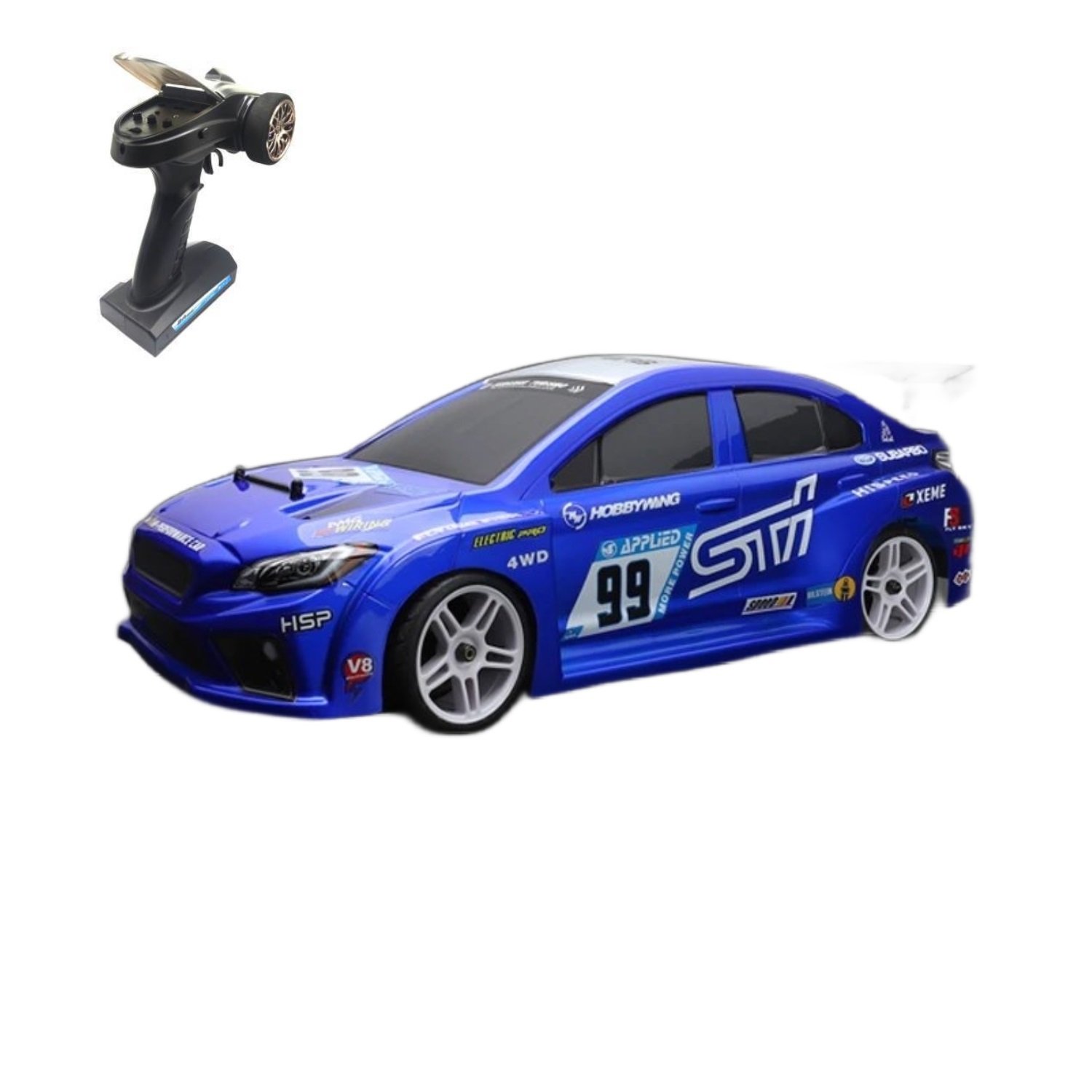Радиоуправляемый машина для дрифта HSP Flying Fish 1 Top 4WD RTR 1:10 2.4G Subaru - 94123TOP|STI01