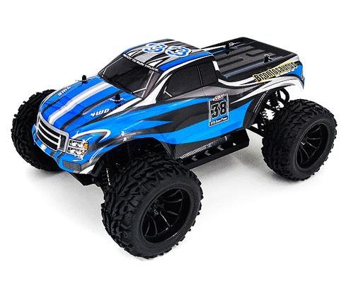 Радиоуправляемая машина монстр HSP Brontosaurus 4WD 1:10 - 94111-NC111-BL - 2.4G
