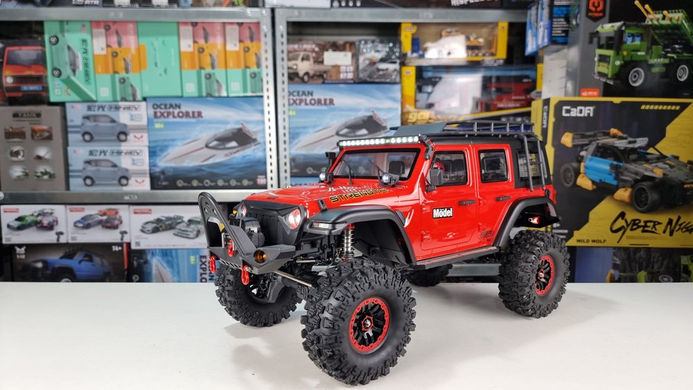 Радиоуправляемая машина краулер WLToys PRO Crawler 4X4 RTR 1/10 104006 Red
