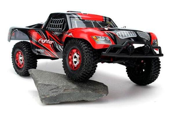 Радиоуправляемая машина шорт-корс FY Fighter 4WD RTR масштаб 1:12 2.4G - FY-01 Red