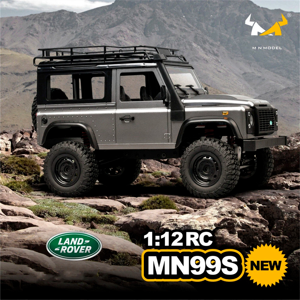 Радиоуправляемая машина джип MN MODEL Defender Silver D90 4WD 1:12 MN-99S