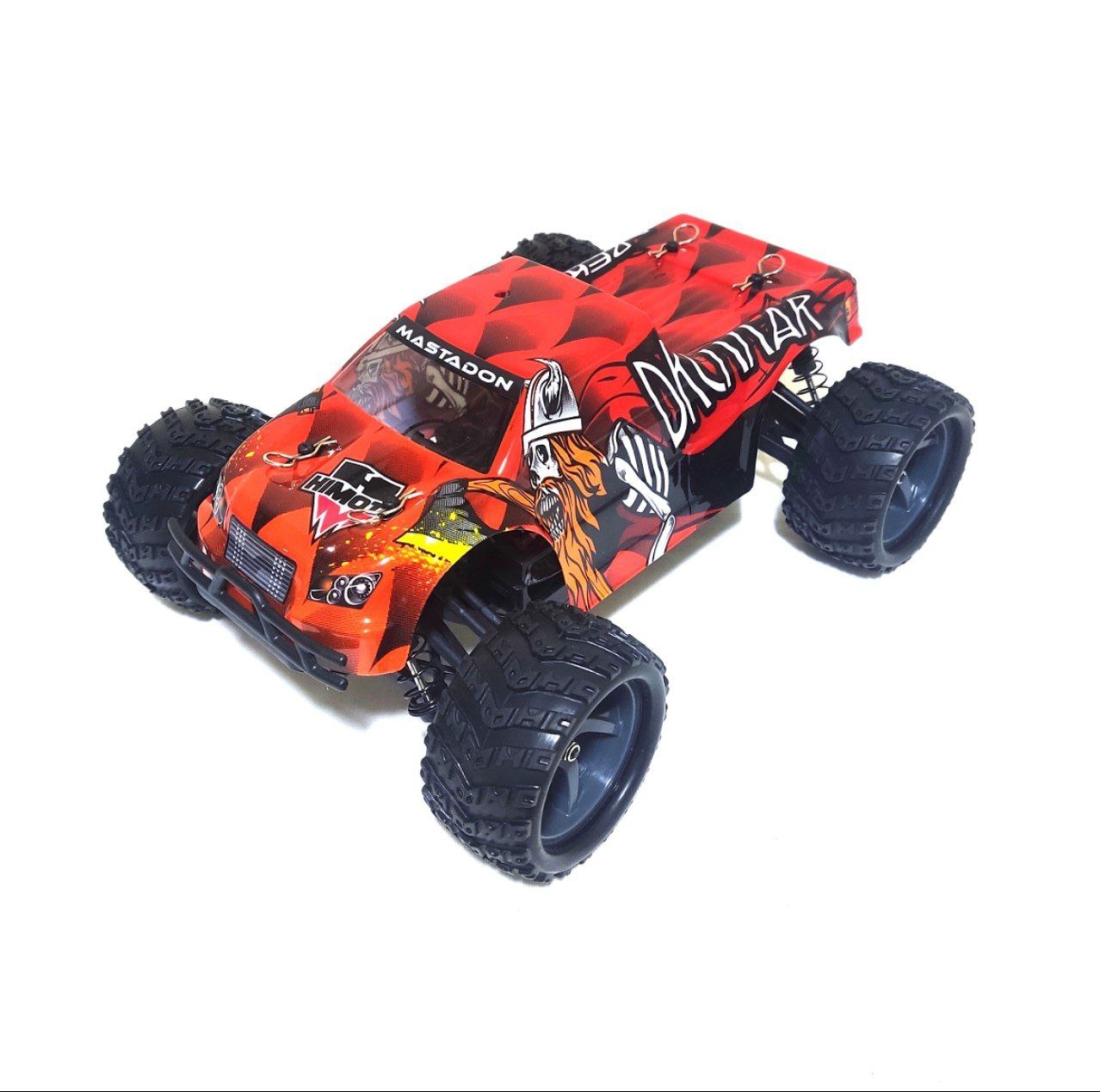 Радиоуправляемый монстр Himoto Mastadon 4WD RTR масштаб 1:18 2.4G - E18MT|28751