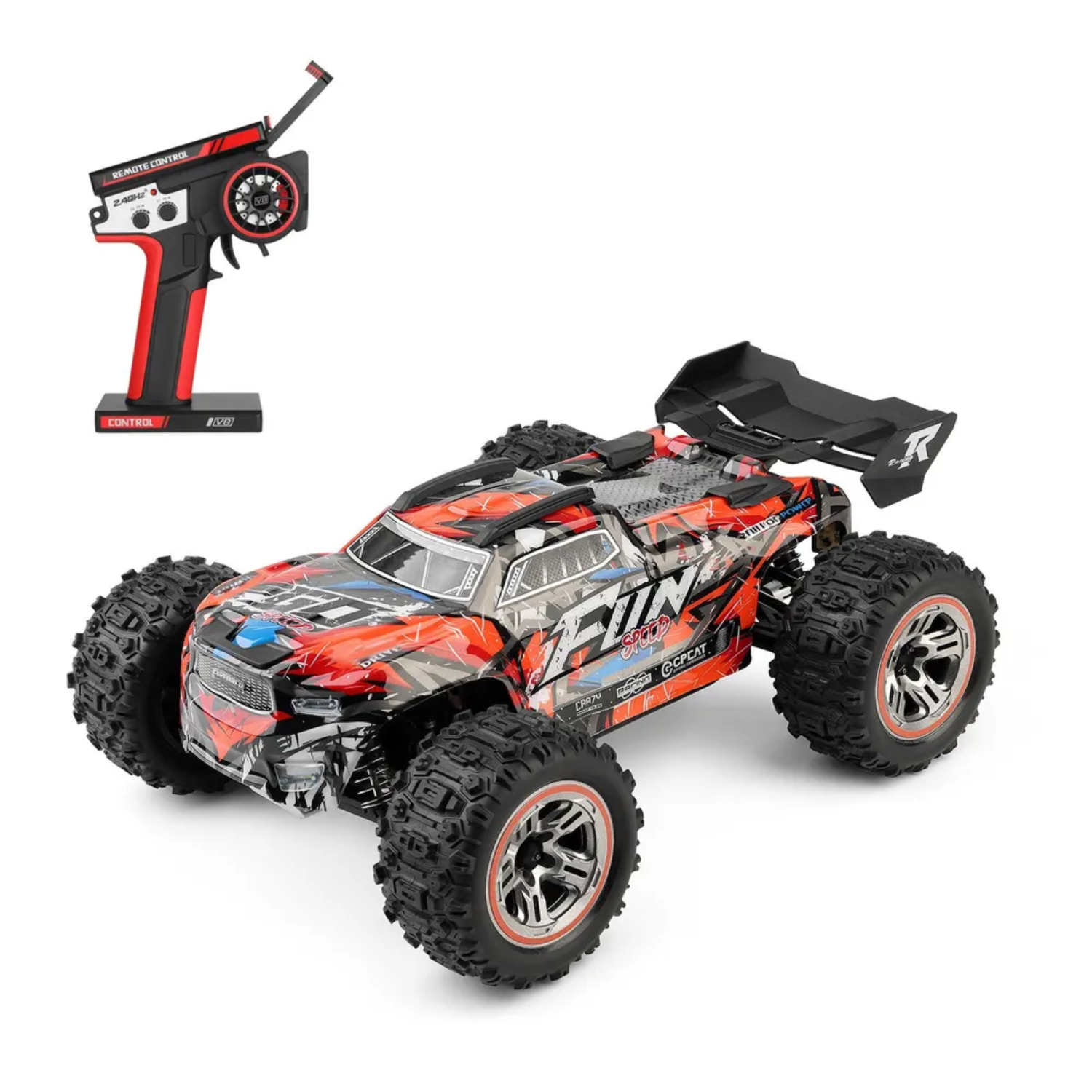 Радиоуправляемый монстр WLToys Brushless 4WD 2.4G 1/18 RTR WLT-184008