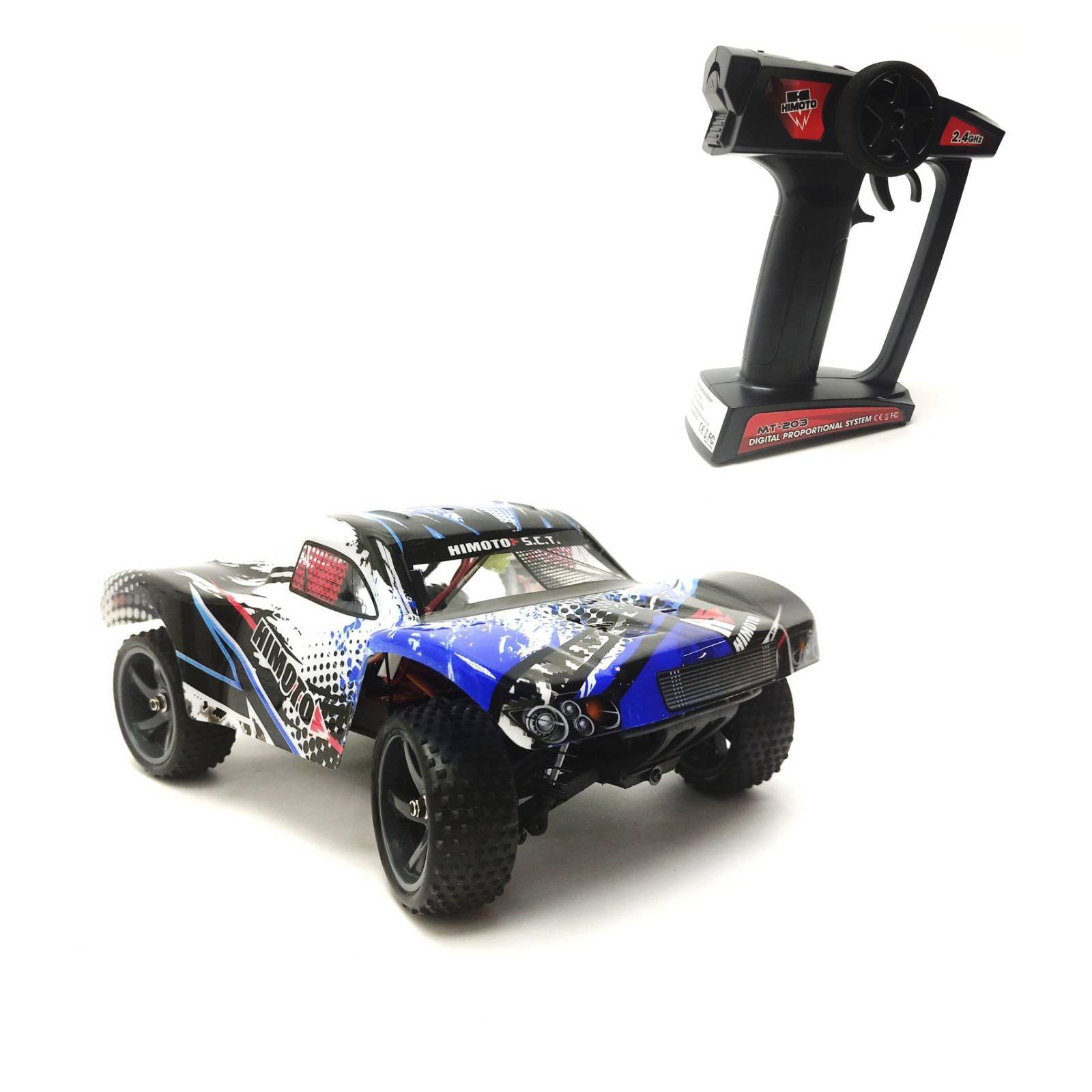 Радиоуправляемый шорт-корс трак Himoto Tyronno 4WD RTR масштаб 1:18 2.4G - E18SC-28718