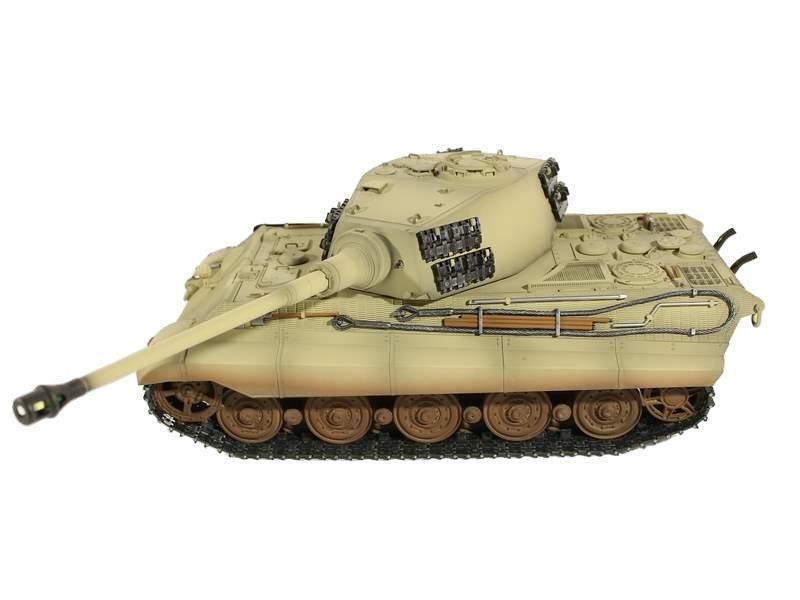 Радиоуправляемый танк Torro King Tiger 1/16 дым (для ИК боя) V3.0 2.4G RTR TR11510-CA-3.0