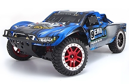 Радиоуправляемая машина шорт-корс Remo Hobby Short 1:8 Brushless 9emu 4WD RTR 2.4G - RH8025-BLUE