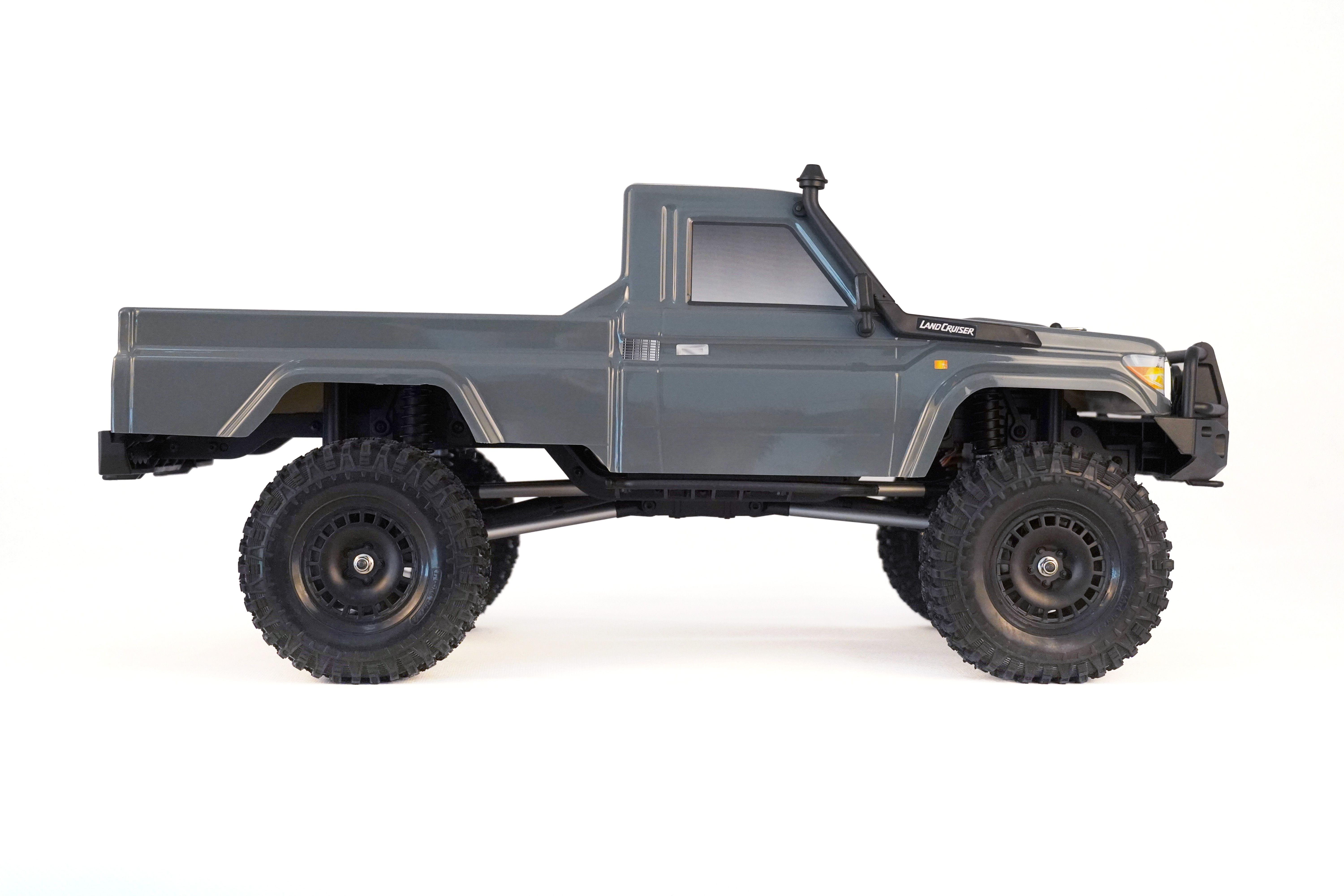 Радиоуправляемый трофи Yikong 4105 crawler pickup 4WD ARTR масштаб 1:10  2.4G - YK-4105-Gr