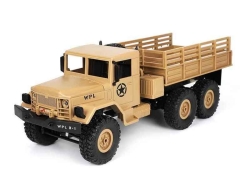 Радиоуправляемая машина WPL B-16R военный грузовик (песочный) 6WD 2.4G 1/16 RTR B-16R-Y