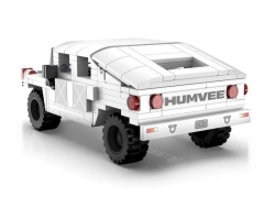 Конструктор CaDA военный бронированный автомобиль HumVee (328 деталей) - C55022W