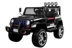 Детский электромобиль Black Jeep 4WD 12V - S2388