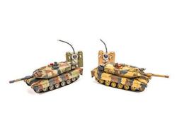 Танковый бой Huan Qi HQ558 Abrams vs Abrams масштаб 1:24