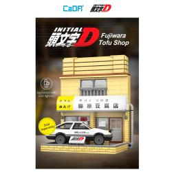 Конструктор CaDA входная дверь магазина тофу Fujiwara (414 деталей) - C61033W