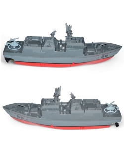 Радиоуправляемый военный корабль Mingxing RTR 2.4G - MX-0053