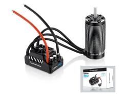 Бесколлекторная бессенсорная система Hobbywing COMBO-MAX5-56113/800KV (200A, 1/5) влагозащита - HW-38010600