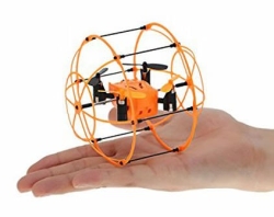 Радиоуправляемый квадрокоптер с защитной сеткой Orange SkyWalker - HM1336