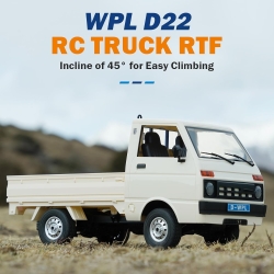 Радиоуправляемая машина грузовик WPL RTR масштаб 1:10 2WD 2.4G - WPLD-22|WHITE