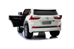 Детский электромобиль Lexus LX570 4WD MP3 - DK-LX570-WHITE