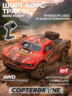 Радиоуправляемый шорт-корс Remo Hobby Rocket 4WD RTR 1:16 2.4G RH1625UPG-RED