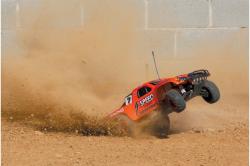 Радиоуправляемая машина шорт-корс TRAXXAS Nitro Slash 1:10 2WD с микро ДВС - TRA44056-3-M