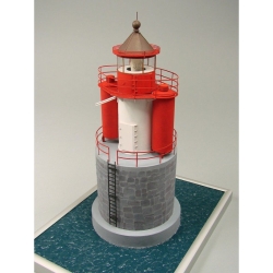 Сборная картонная модель Shipyard маяк Vierendehlgrund Lighthouse (№62), 1/87 - MK031