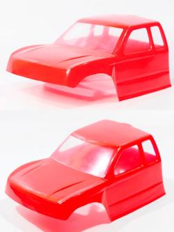 Кузов красный для краулера Remo Hobby Trial Rigs 1/10, D7917
