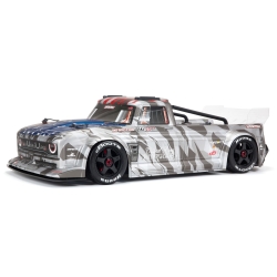 Радиоуправляемая модель Arrma Infraction V2 6S BLX Brushless 1/7 RTR, Серебристый - ARA7615V2T2