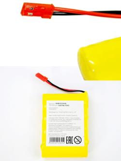 Аккумулятор Ni-Cd 400mAh, 6V, JST для Huina 1520, 1530, 1540, 1586, HNB15234-86