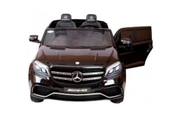 Детский электромобиль Mercedes Benz GLS63 LUXURY 4WD 12V MP4 - Black - HL228-LUX-MP4