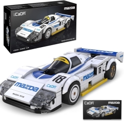 Конструктор CaDA спортивная машинка MAZDA 787B (#18) 1991 1/24 (242 детали) C55029W