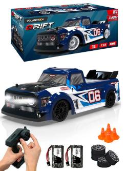 Радиоуправляемый пикап Volantex RC для дрифта синий 4WD 2.4G 1/14 RTR - EXAC7850403B2