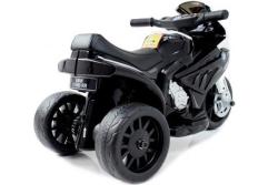 Детский электромотоцикл BMW S1000RR Black (трицикл, 6V) - JT5188