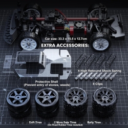 Радиоуправляемая машина для дрифта MJX Hyper Go 14303 2.4G 1/14 4WD Brushles Drift Car - MJX-14303