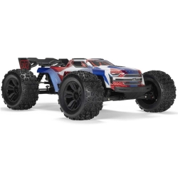 Радиоуправляемая машина трагги Arrma Kraton 6S BLX V6 RTR Brushless 1/8 (Сине-Красный) - ARA8608V6T4
