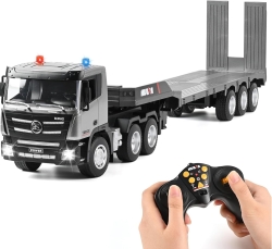 Радиоуправляемый грузовик-трейлер HUI NA TOYS масштаб 1:24 - HN1318