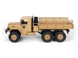 Радиоуправляемая машина WPL B-16R военный грузовик (песочный) 6WD 2.4G 1/16 RTR B-16R-Y