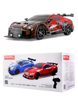Радиоуправляемая машина для дрифта HB Nissan GTR (4WD, свет, пар, акб, 1:16) - SC16A14
