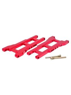 Рычаги передние алюминиевые (красные для Remo Hobby Mmax, EX3, 1/10 - A2305-Red