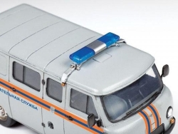 Модель Сборная ZVEZDA УАЗ-3909 "Буханка" Аварийно-спасательная служба, 1:43