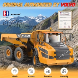 Радиоуправляемый самосвал Double Eagle Volvo A40G RTR масштаб 1:20 2.4G - E591-003