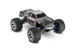 Радиоуправляемая машина монстр TRAXXAS Revo 3.3 Nitro 1:10 4WD TSM - TRA53097-3-S (серебристая)