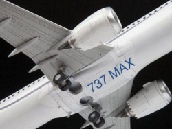 Модель сборная ZVEZDA Авиалайнер Пассажирский Боинг 737-8 MAX, 1:144