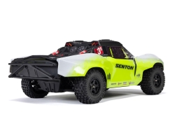 Радиоуправляемая модель шорт-корс Arrma Senton 4x4 V4 223S DSC 1/10 RTR бесщеточный, желтый - ARA4303V4T1