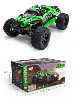 Радиоуправляемый монстр Remo Hobby (зеленый) 4WD 2.4G 1/14 RTR - RH1431-GREEN