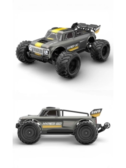 Радиоуправляемый монстр MJX Hyper Go 10210 (серый) Brushless 4WD 2.4G 1/10, без ЗУ и акб